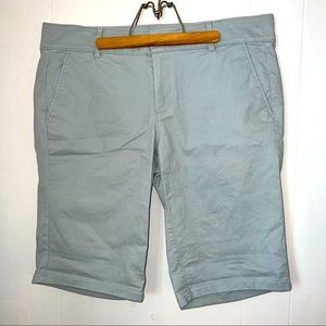 LOFT Bermuda Shorts, Light Bluish Gray, Size 10